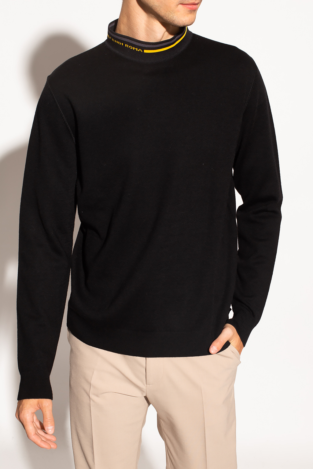 Fendi roll cheap neck mens